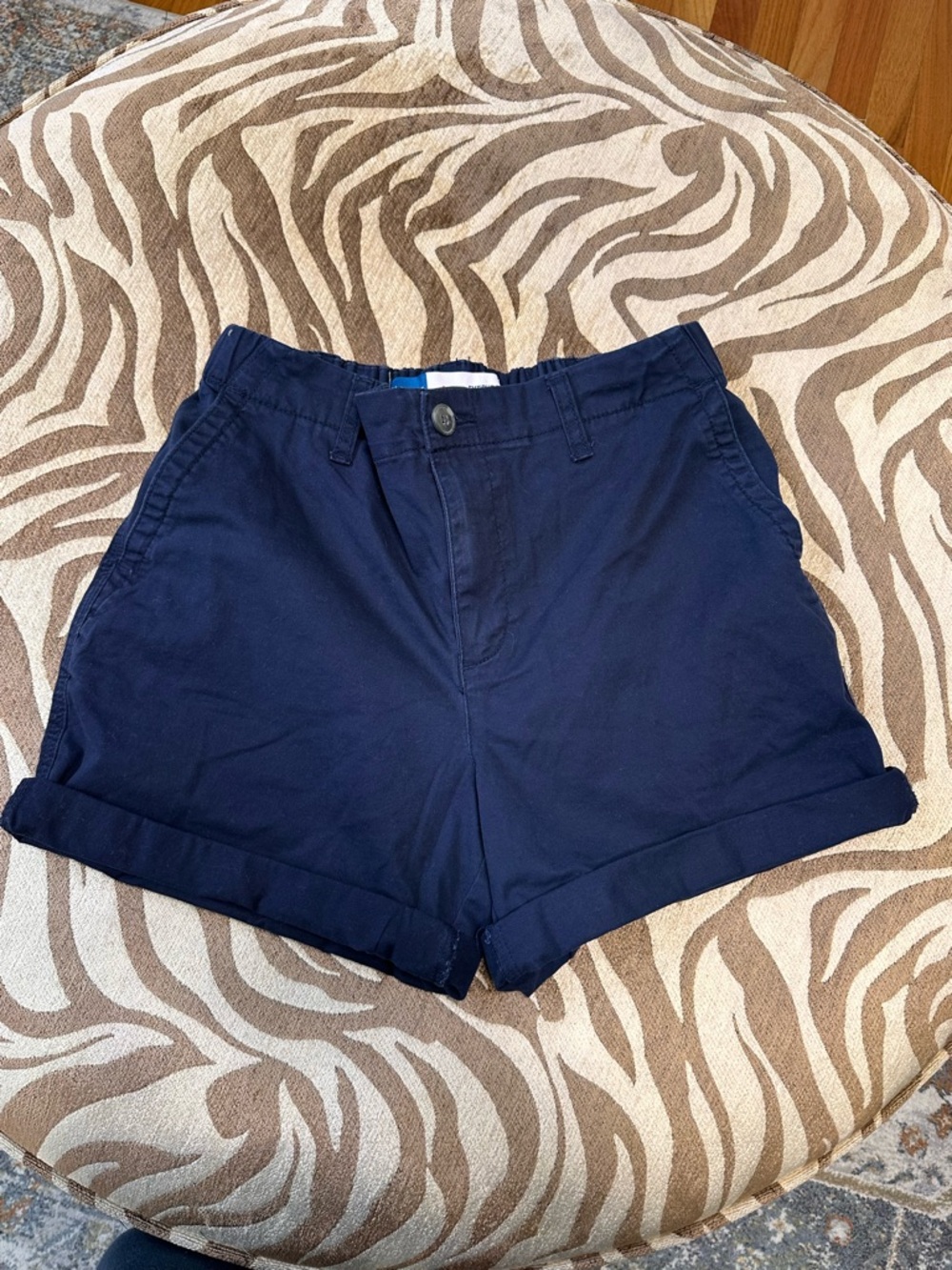 Old Navy Women’s Navy Cuffed Shorts
